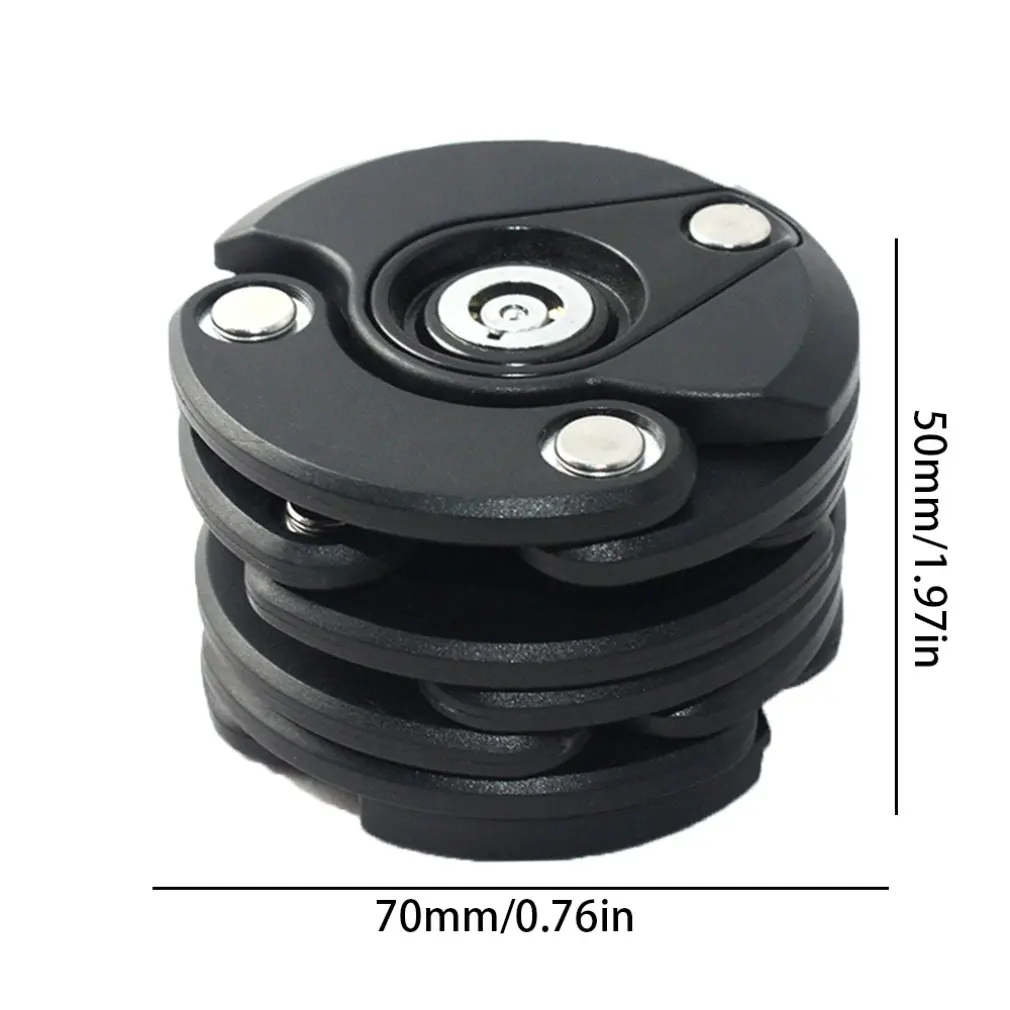 

Bicycle Lock Anti-Theft Chain Burger Lock Mountain Bike Bicycle Accessories Electric Car Fixed Folding Lock Accessories