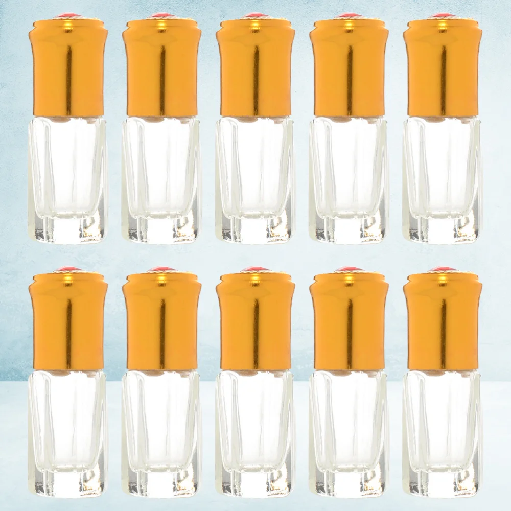 

10 Pcs Glasses Bottles Chic Bottles Useful Bottles for Outdoor (Random Color)