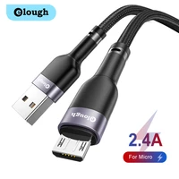 elough micro usb cable 3a fast charging phone charger micro cable for samsung s7 s6 poco xiaomi redmi android microusb usb cable