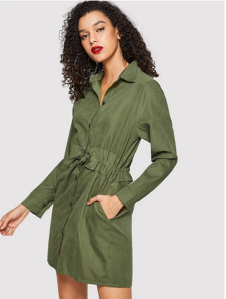 ZQLZ Весенняя Длинная блузка женская красное платье модные однотонные Шифоновые