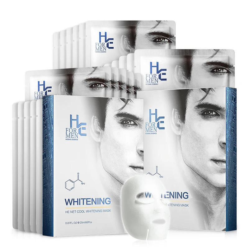 Маска для лица Hearnmen увлажняющая отбеливающая маска контроля жирности кожи