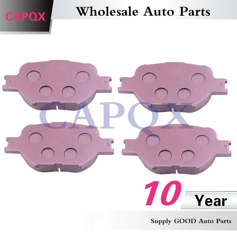 Передняя тормозная колодка CAPQX 04465 21030 0446521030 для COROLLA ALTIS SED/WG ZZE122 2005 2006 2007 SCION TC 2004 2008