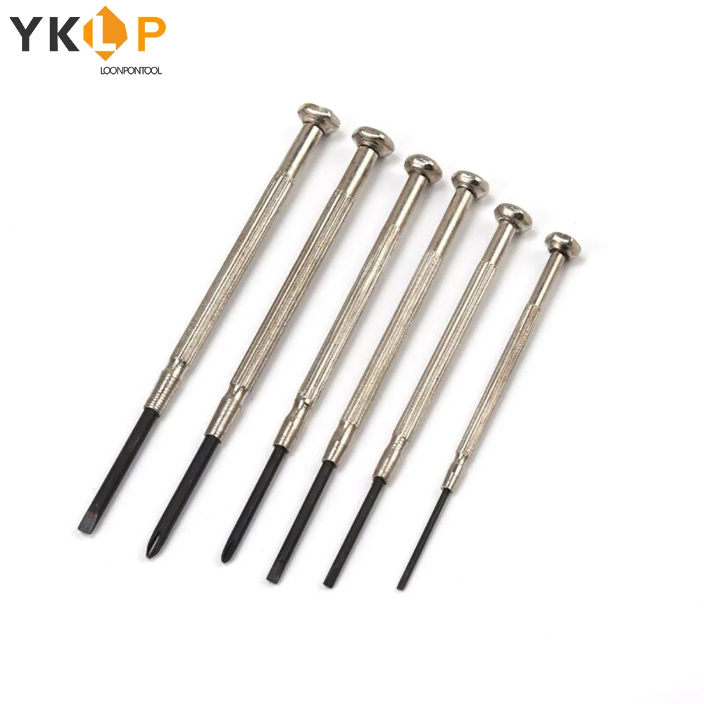 Набор прецизионных отверток для ювелирных изделий очков часов фотографий ручной