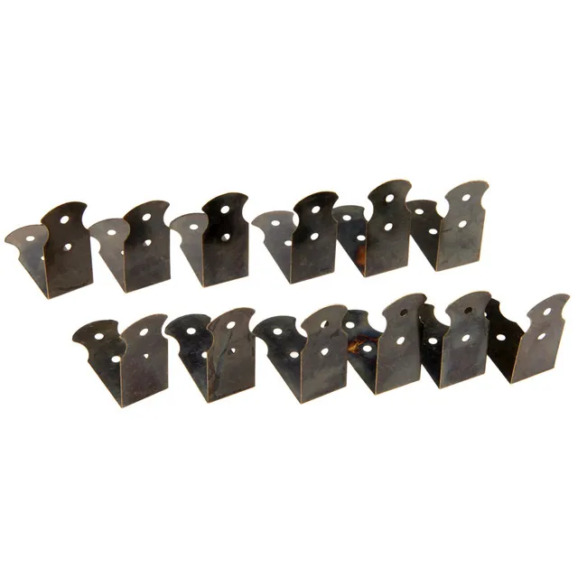 

12Pcs Green Bronze Antique Bronze Corner Protector Gift Box Wooden Cases Corner Bracket For Wood Box Corner