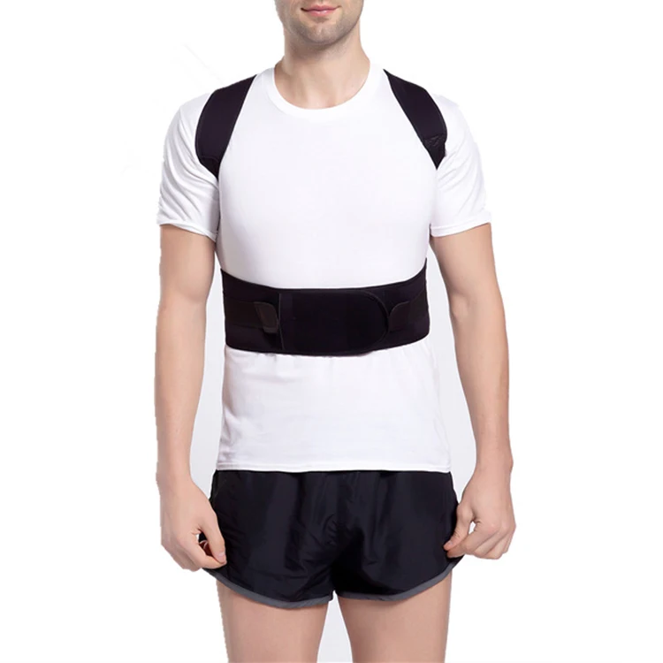 Корректор осанки для женщин и мужчин корректор кифоза регулируемый удобный