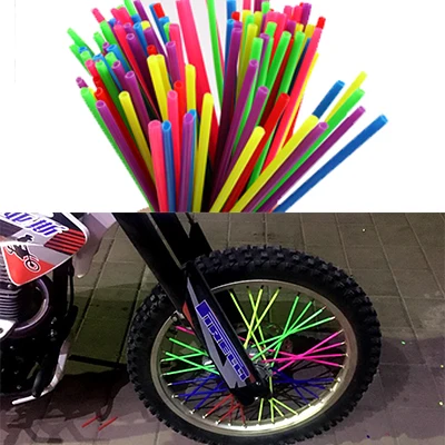 36 шт. обода колеса спицы шкуры наклейки аксессуары Байк для YAMAHA TRICKER DT TW PW RT 50 80 85 90