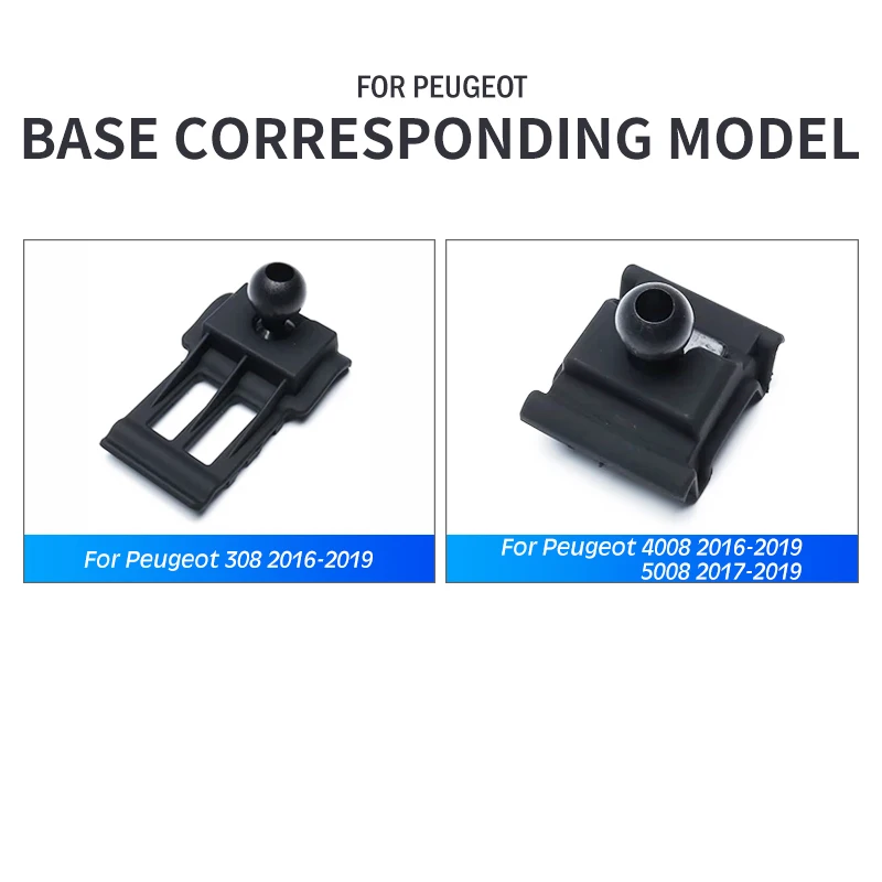 car mobile phone holder special air vent mounts gps stand navigation bracket for peugeot 308 4008 5008 car accessories free global shipping