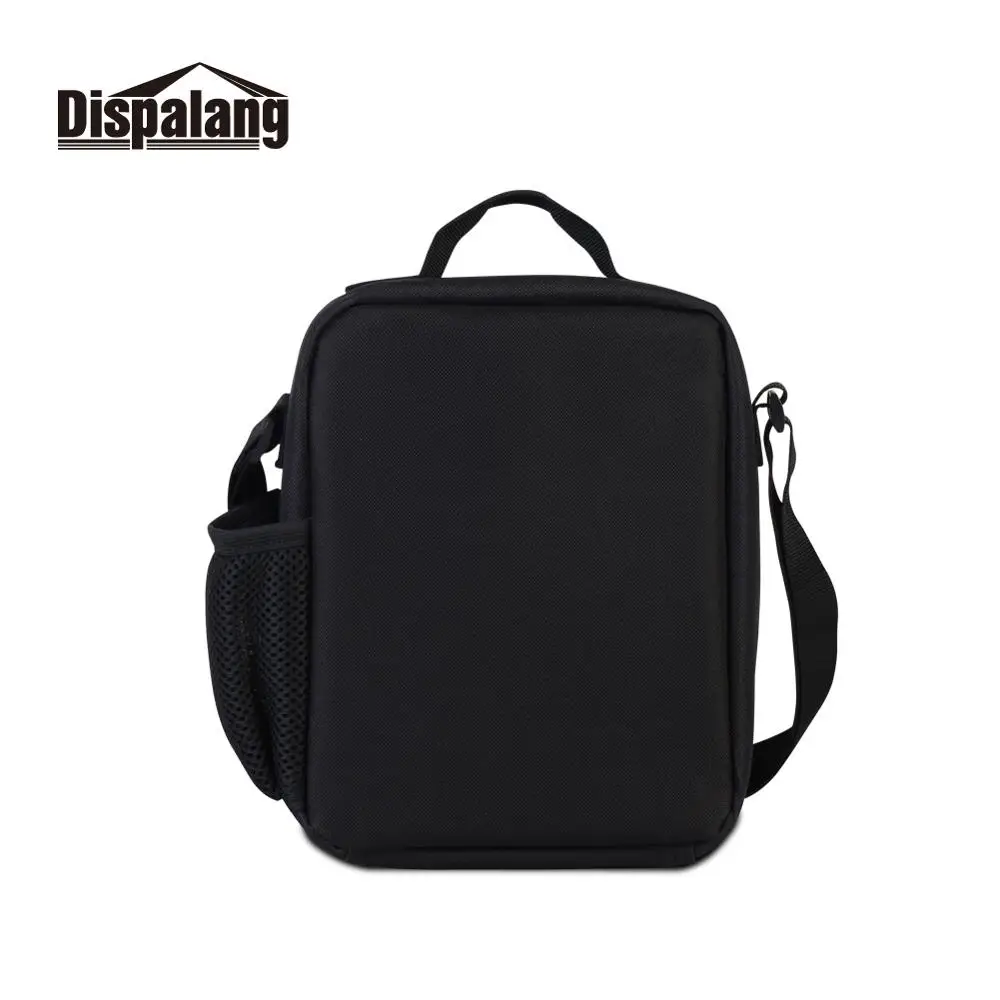 Уникальные сумки для обеда с принтом единорога девочек Изолированные еды