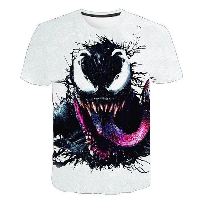 

One-piece Men's and Women's 3d Printing T-shirt Boy Cartoon Anime Short-sleeved T-shirt Hip-hop Street Superhero Summer New Styl