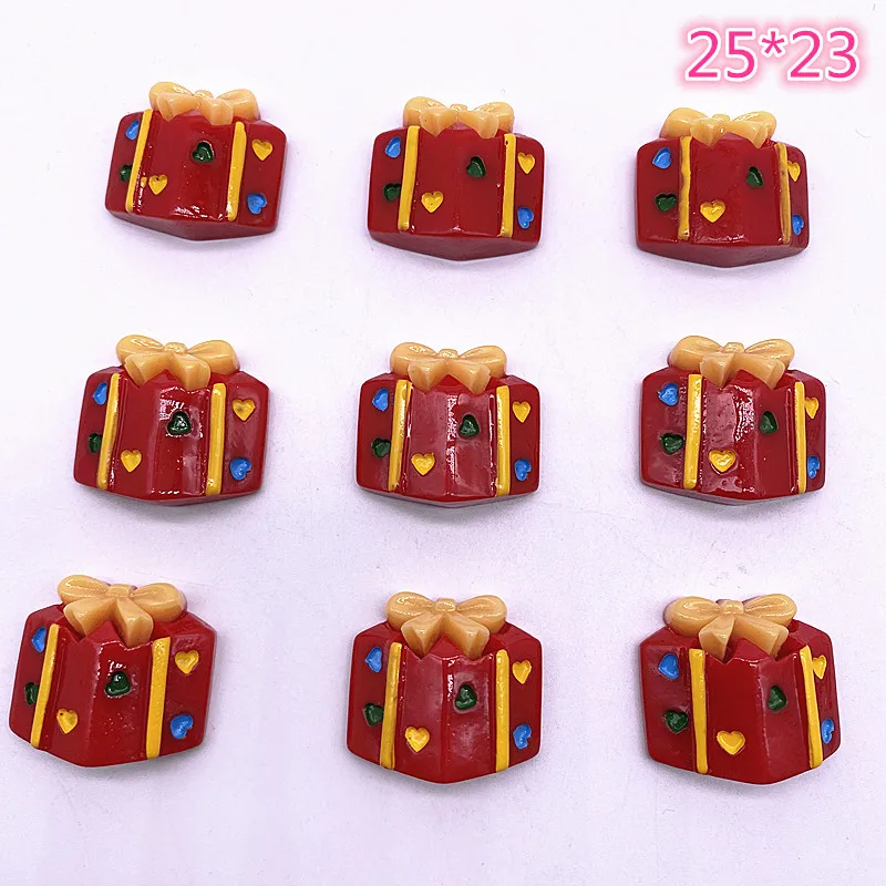 5 шт. Рождественский Снеговик кабошон из смолы художественные принадлежности