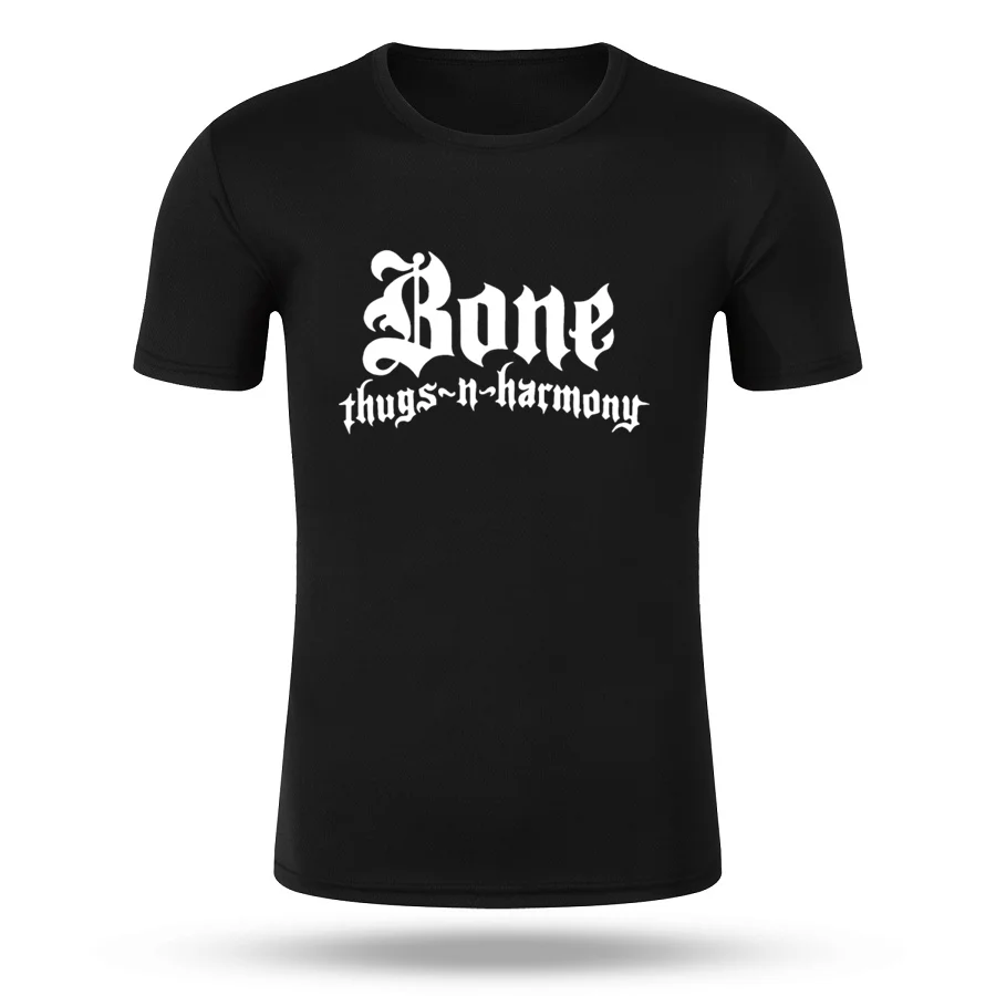 

Summer Funny Anime Bone Thugs N Harmony 1 Unisex Quick Dry T-shirt 100% Polyester Couple Style Round Neck Jogging T Shirt