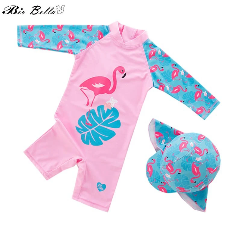 Детские купальники для девочек Модный Купальник маленьких пляжная одежда с