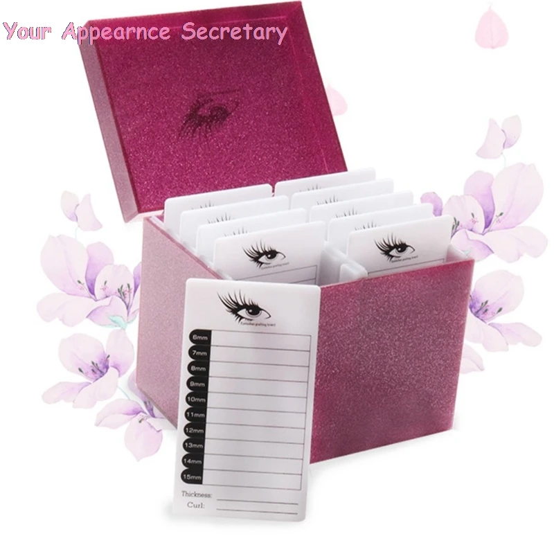 

Makeup Organizer Eyelash Pallet Lashes Holder 5/10 Layers Eyelash Storage Box