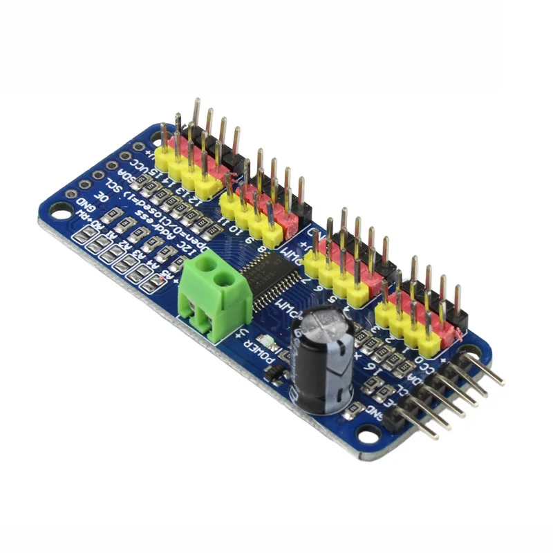 

16 канал ПВМ Серво привод бортовой робот контроллер межсоединений интегральных схем Интерфейс модуль драйвера Pca9685