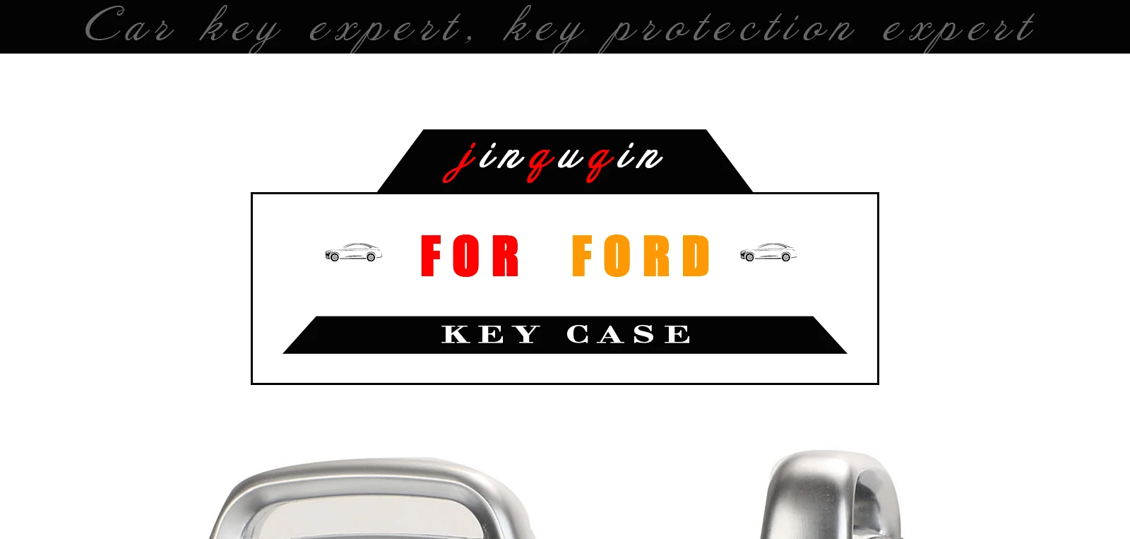 Jingyuqin 164-R7989 Замена 5 кнопок ключ чехол для Ford Edge Explorer Fusion M3N-A2C31243300
