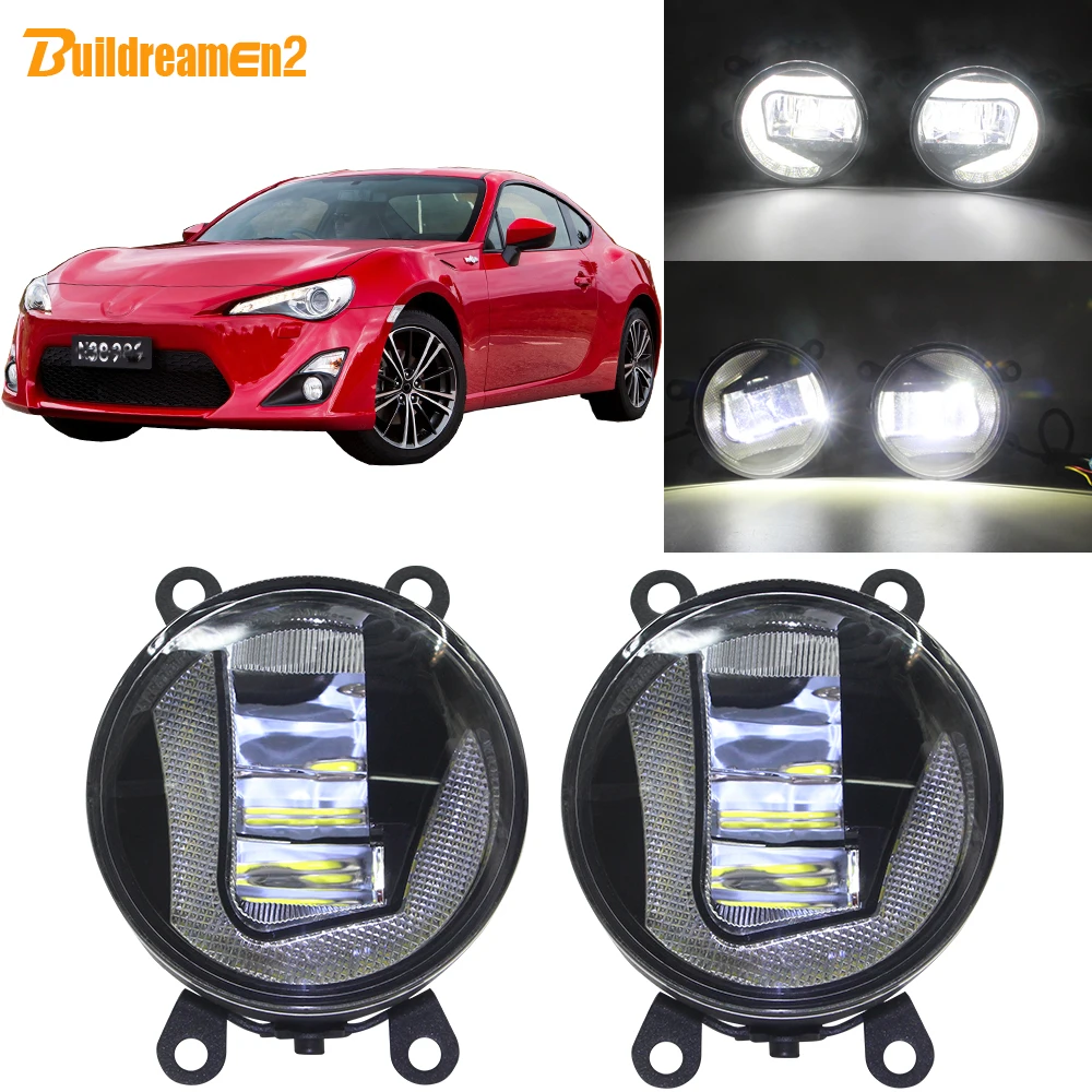 Buildreamen2 для Toyota GT86 86 автомобиль 2 в 1 светодиодный проектор передние
