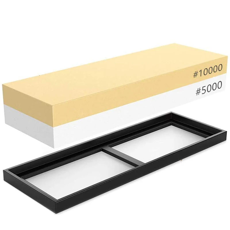 Ножей точильный камень 5000/10000 Песчаник 2 сторонняя Полировочный набор инструмент