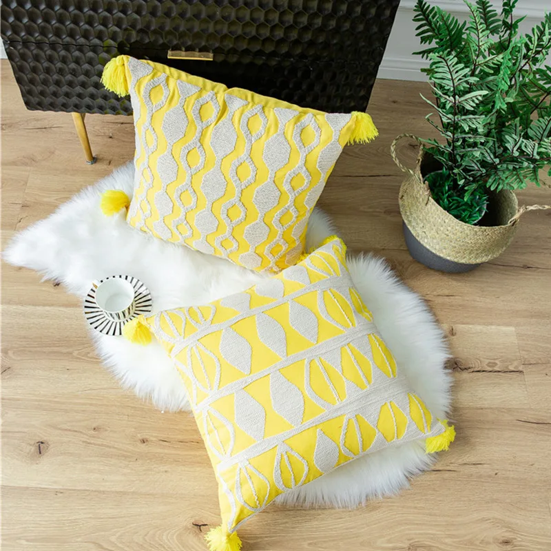 Домашний Декор 50X50 см наволочка диванная квадратная декоративная подушка для