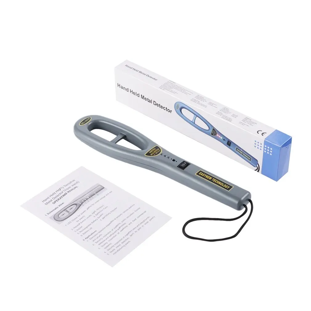 

Portable Hand Held Metal Detector Tool High Sensitivity Underground Metal Finder Low Power Consumption For Metalworking