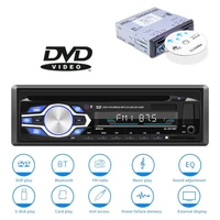 12v24v car radio stereo player built in bluetooth and microphone car mp3 cd vcd dvd player support handsfree calling