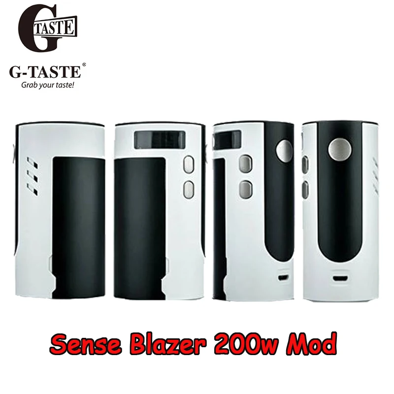 Полная распродажа! G taste sense Blazer 200 Вт коробка мод питание от трех 18650 батарей порт