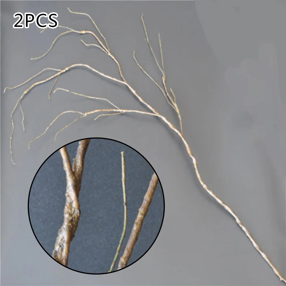 

2pcs 95cm Simulation Dried Branch Artificial Plant Wedding Home Decor Artificial Dead Branches Dry Artificial Fake Coral Branch