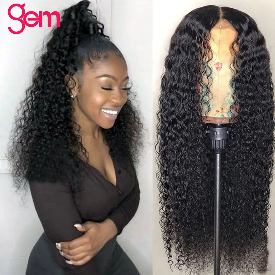 

Deep Wave Frontal Wig 13x4 Lace Front Human Hair Wigs For Black Women Curly 28 30 32 Inch Brazilian Deep Wave Wig