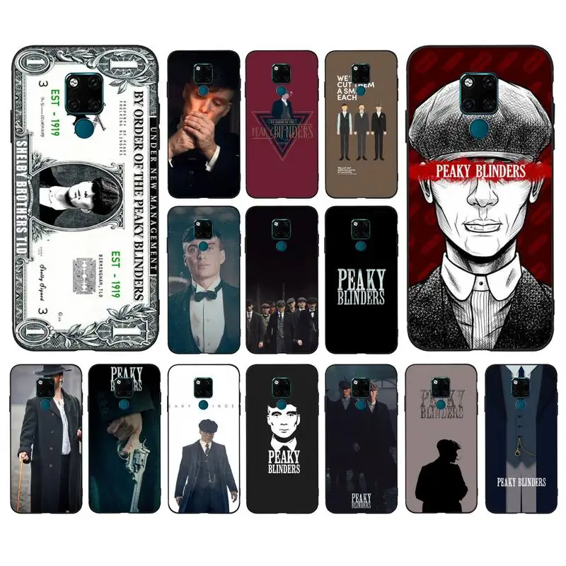 YNDFCNB чехол для телефона Tommy Shelby Peaky Blinders huawei mate 10 20 lite pro X Honor play Y6 5 7 9 prime 2018