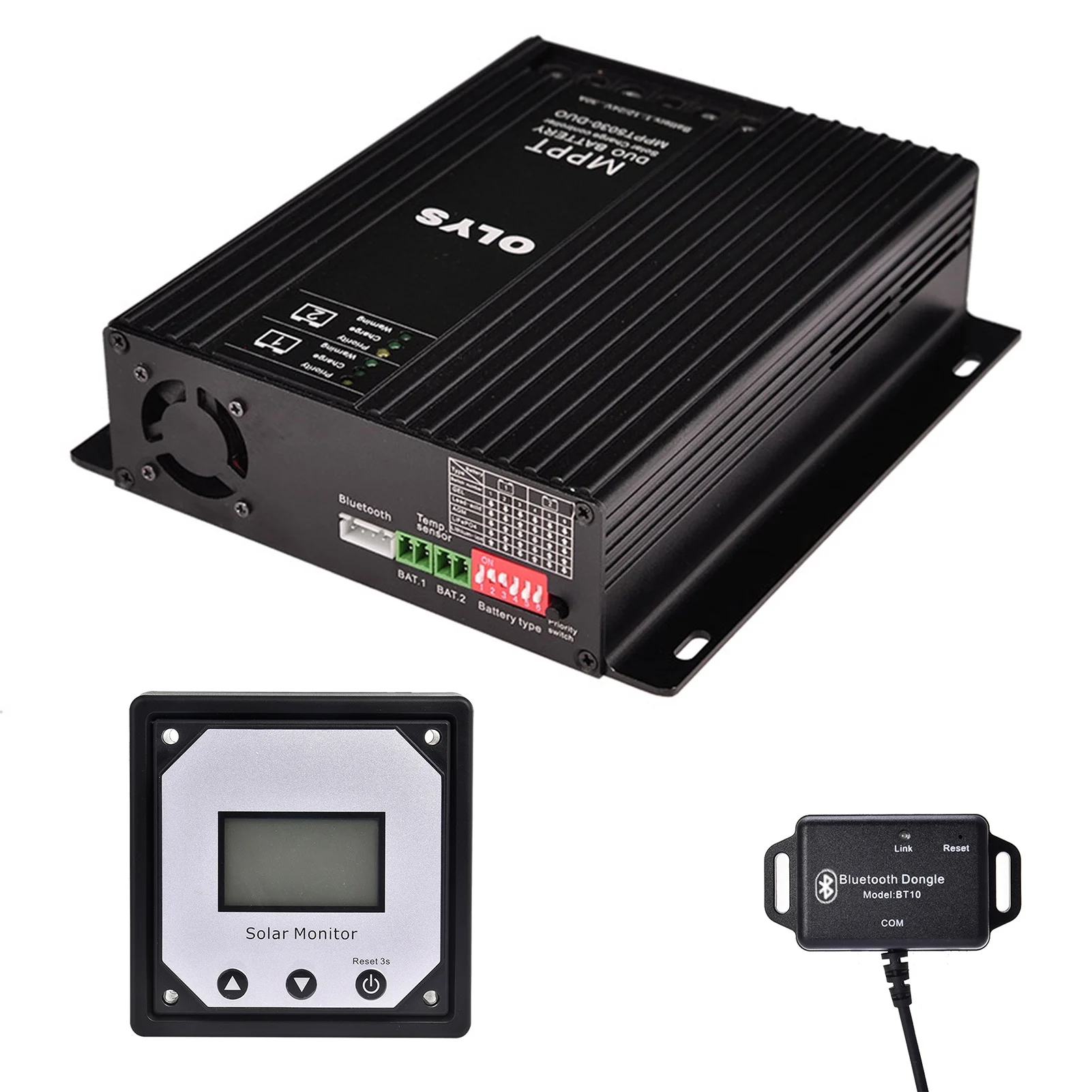 

BT10 Bluetooth Module 12V/24V For MPPT Solar Charge Controller MPPT5030-DUO Controllers IP20 Wireless Monitor Solar System