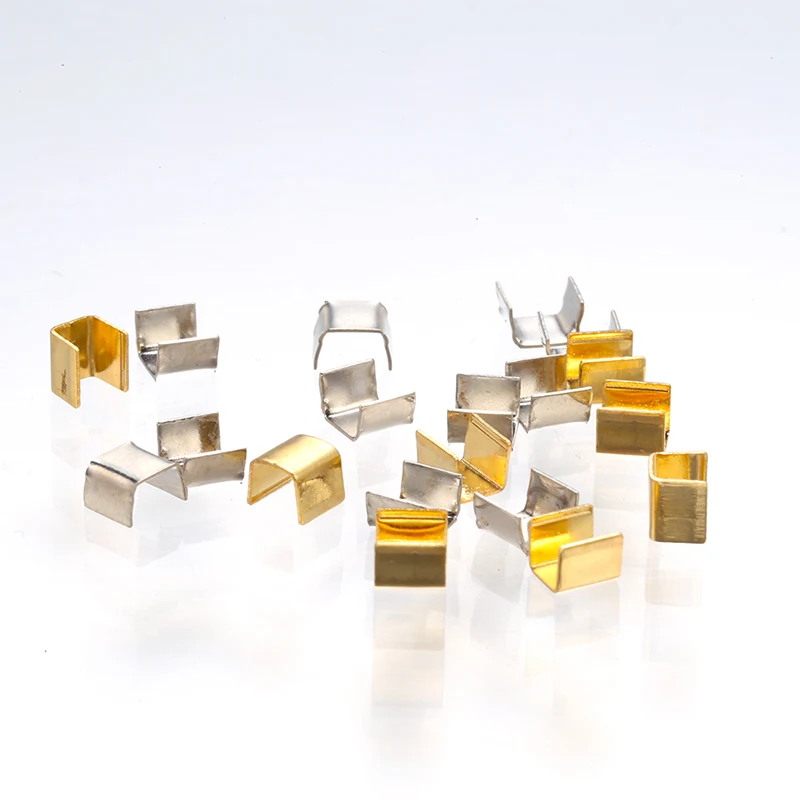 Застежка концевик для ювелирных изделий сделай сам 100 шт.|Ювелирная фурнитура и