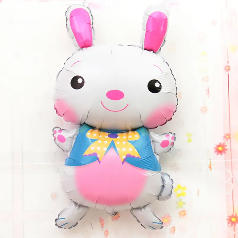 Пасхальные шары happy easter globos детские игрушки из кроличьей фольги воздушные для