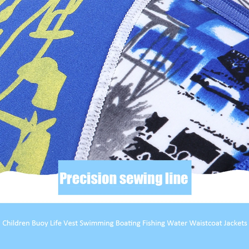 

Outdoor Rafting Yamaha Life Jacket Vest Children Swimming Snorkeling Wear Fishing Suit Professional Drifting