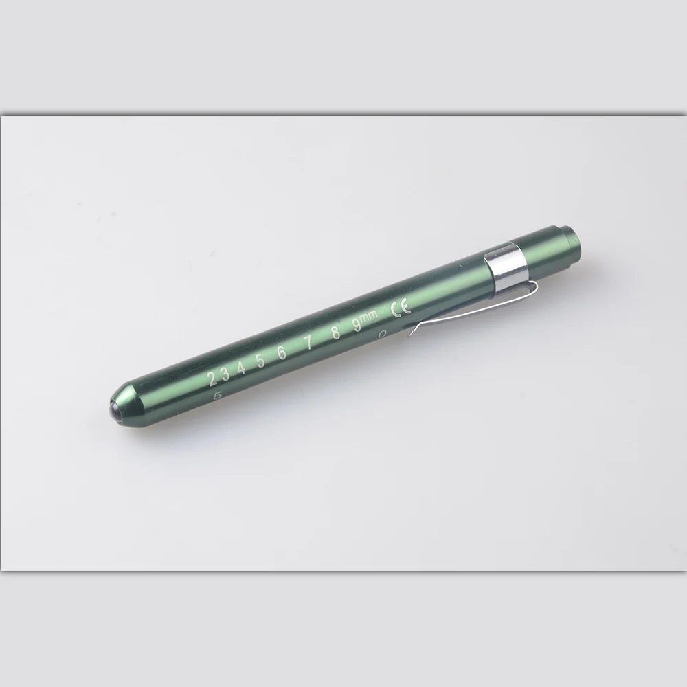 Green TOPCOM Медсестра Карманный Penlight Врач Ручка свет Аварийный Желтый Луч - Испускаемый цвет: Green