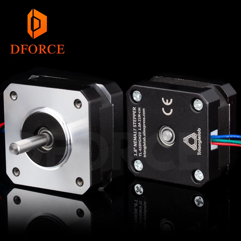 Двигатель экструдера шаговый двигатель 17 дюймов 23 мм титановый для титана