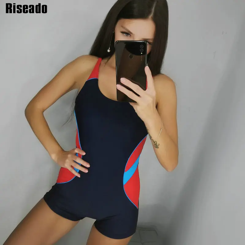 Riseado, новинка, сдельный купальник,, спортивный купальник для женщин, из кусков, женские купальники, конкурентные, с открытой спиной, для мальчиков, купальные костюмы