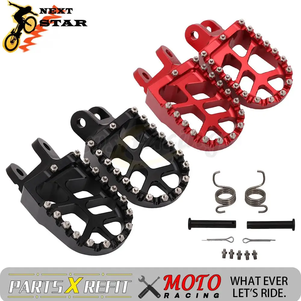 Подножка Подножки педаль подножки для Honda CR 80 85 CRF1000L CRF 1000 L DTC XR250 XR400 XR650 KLX KLR мотоцикл