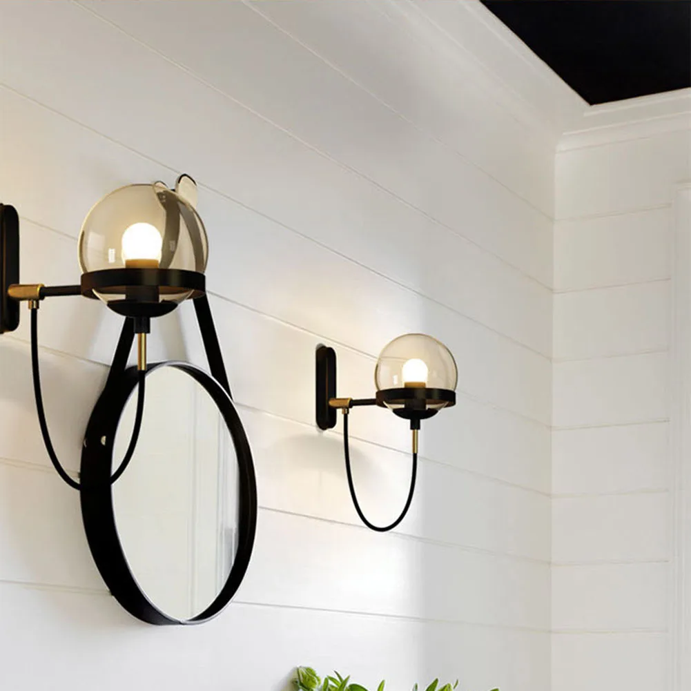 

Винтажная настенная лампа в стиле ретро, промышленный светодиодный светильник E27, домашний декор, лофт, кафе, ресторанный, гостиная, кухня, б...