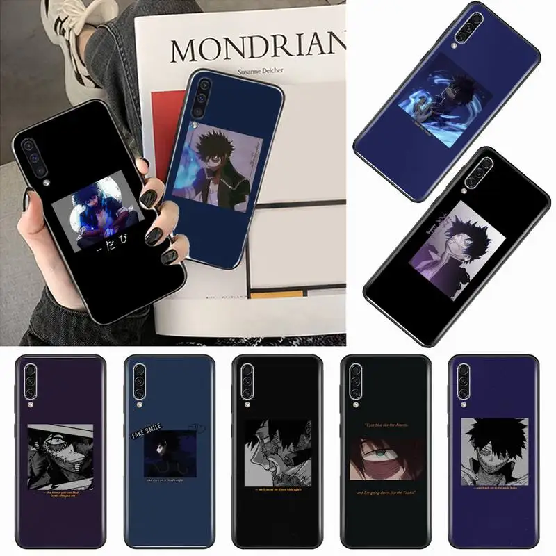 

Anime Dabi My Hero Academia Phone Case For Samsung galaxy A S note 10 7 8 9 20 30 31 40 50 51 70 71 21 s ultra plus
