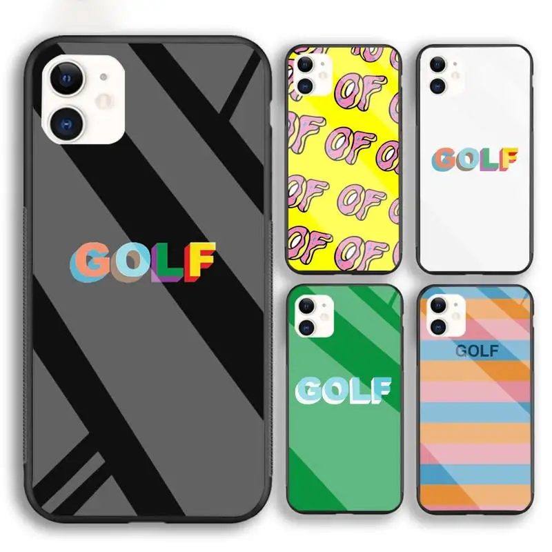 

Golf Wang Tyler Creator Odd Future Phone Case For Iphone 6 6s 7 8 Plus XR X XS XSmax 11 12 Pro Mini Max Tempered Glass