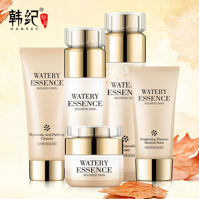 Набор для ухода за кожей Haney luxury из пяти предметов увлажняющая и мягкая упаковка