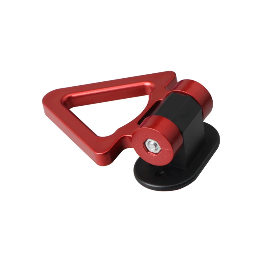 

Tow Hook Kit V Shape Car Decoration Sticker Trailer Hook Sticker for Car Bumper Auto Exterior Accessories (ONLY Decoration)