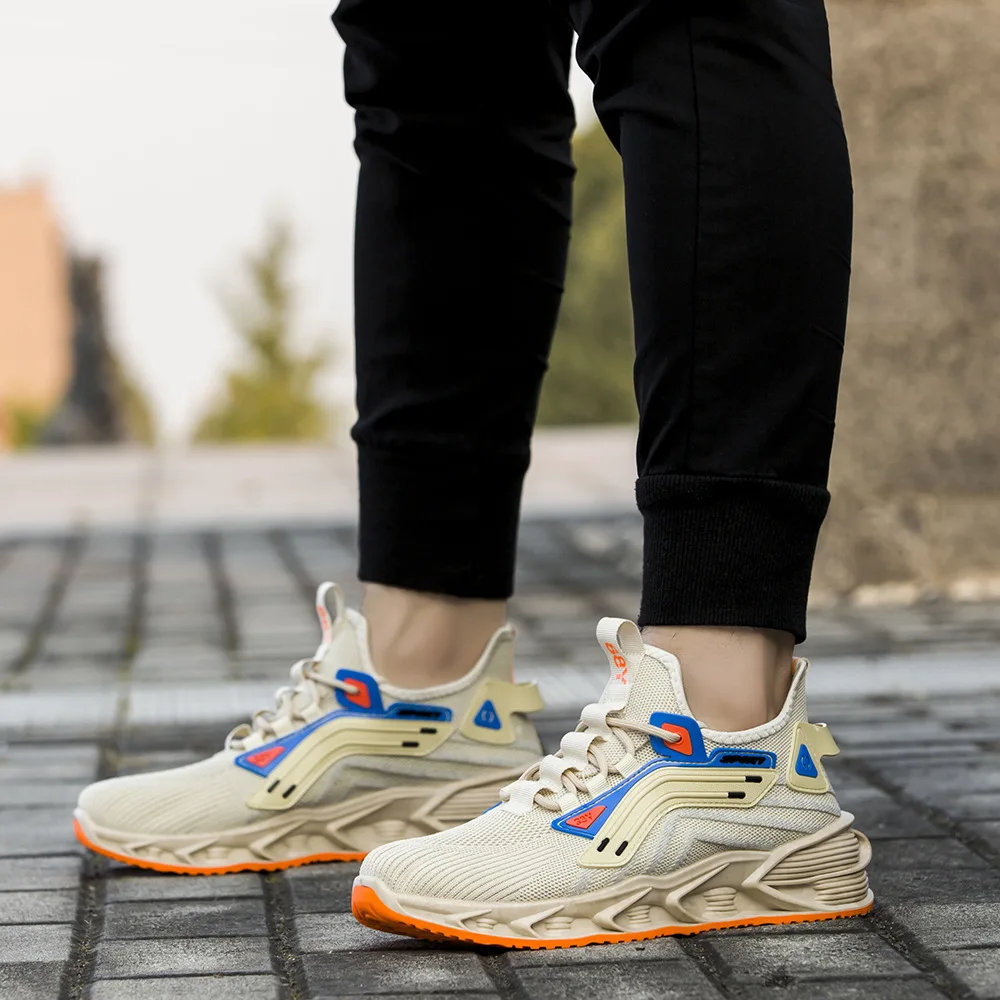 Men Sneakers Breathable Comfortable Male Walking Jogging Running Sports Shoes Thick Sole Casual Platform Footwear Zapatillas