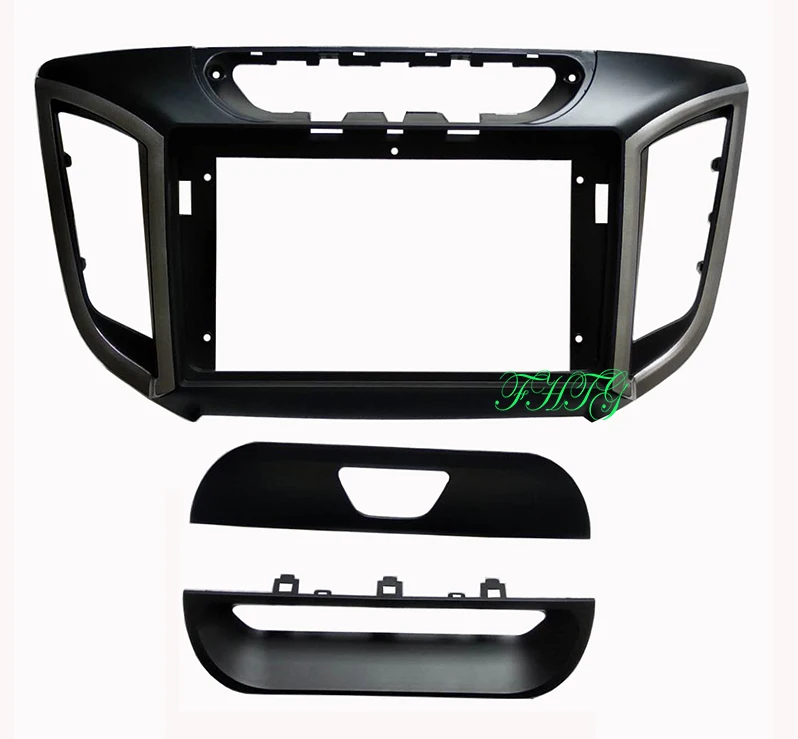 Двойная Автомобильная аудиорамка Din Радио фасция gps навигационная панель
