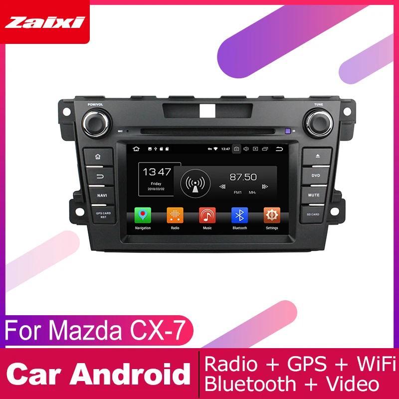 Автомобильный мультимедийный DVD-плеер на Android для Mazda CX-7 2006 ~ 2012 аксессуары
