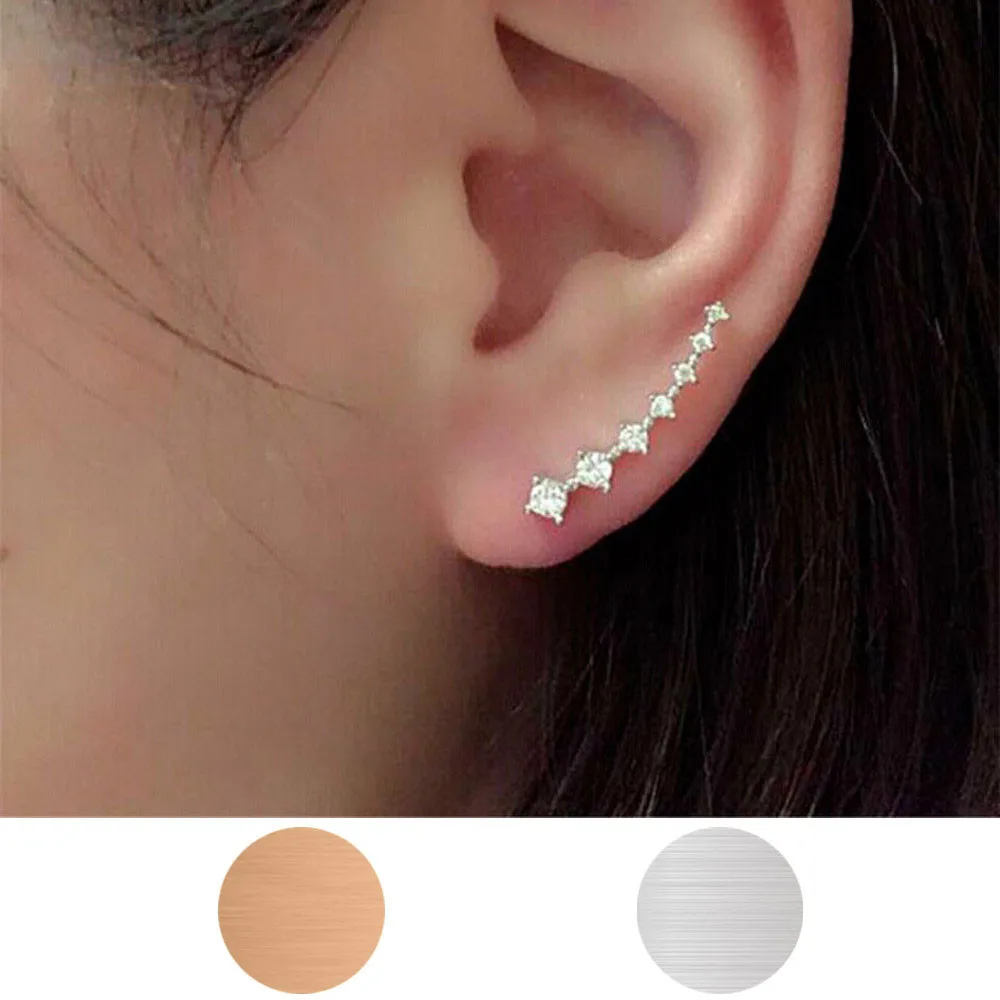 1 пара серьги Крючки для ушей со стразами и кристаллами ювелирные изделия девочек