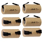 Реальная емкость! 36 шт. SC батарея sub c Батарея перезаряжаемые батарея замена 1,2 в 1300 мАч с вкладкой