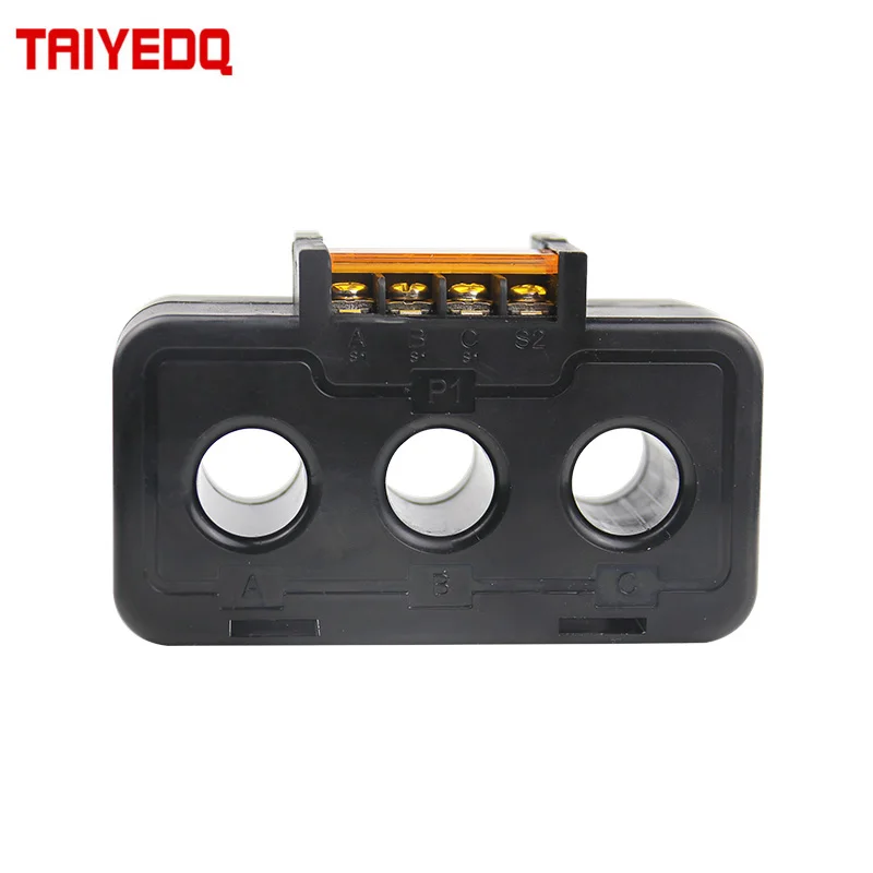 Transformador de corriente integrado trifásico, Micro AC 380V, pequeño Mini 50/5 100/5 30/5 TY3-18CT para medición