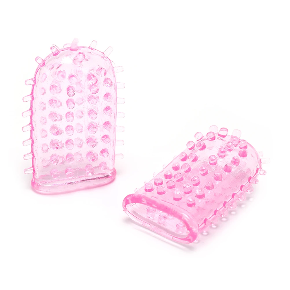 2 шт. Вибратор палец пенис рукав влагалище клитор стимуляция мастурбации