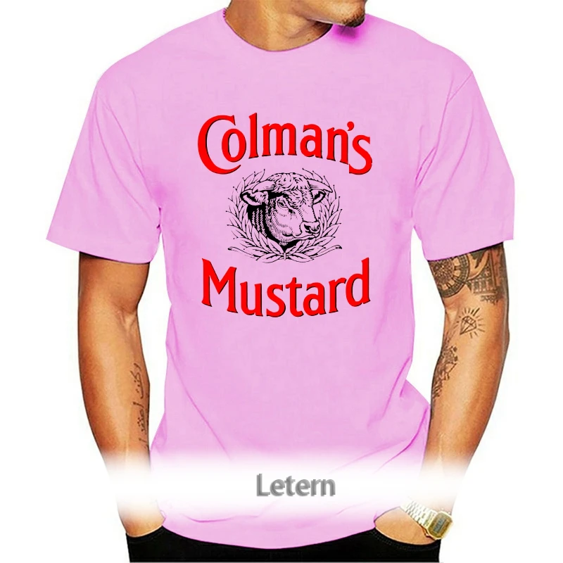 

Colemans Mustard Large Print Fancy Dress Sauces CMA09 Unisex Mustard Tee