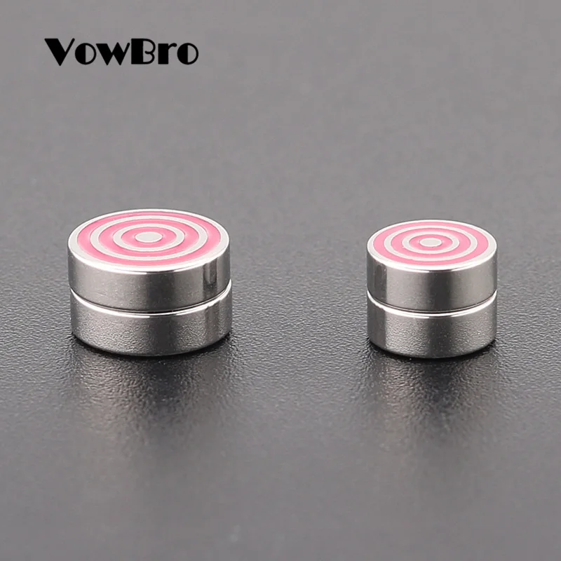 VowBro мужские женские сильный магнит магнитотерапия здоровье серьги-гвоздики не